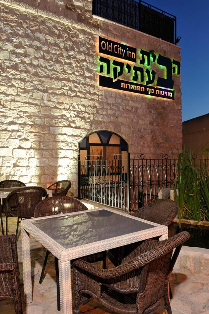Old City Inn Safed Bagian luar foto